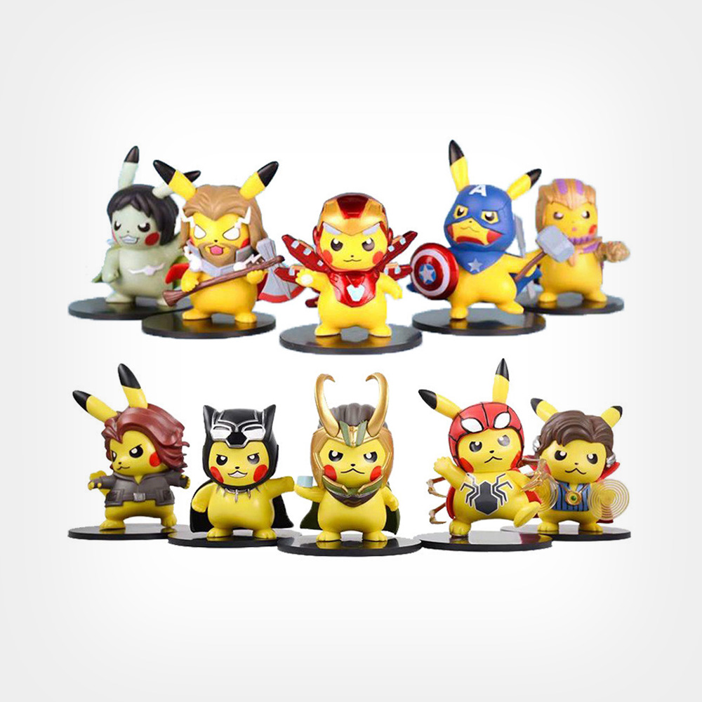 Action Figure pikachu vingadores