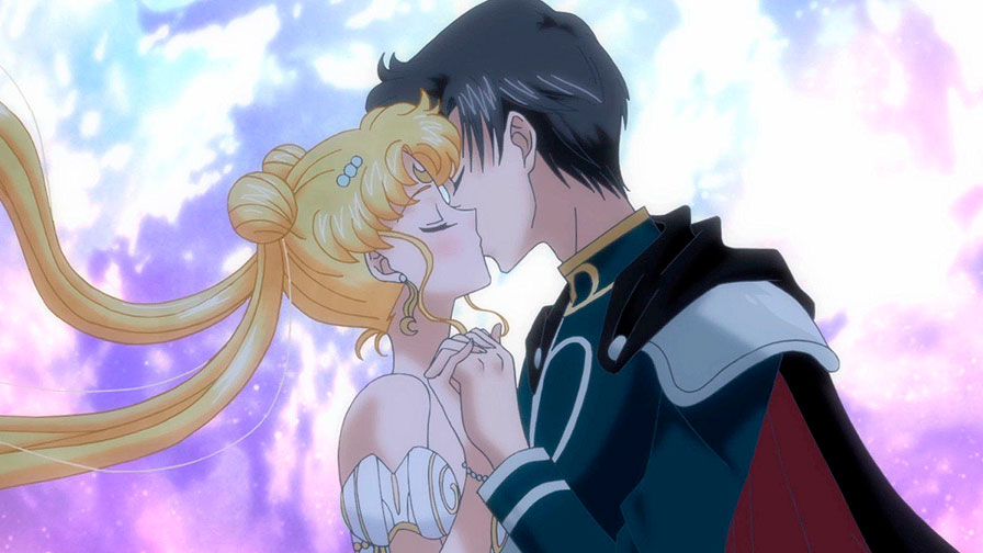 Mamoru Chiba e Usagi Tsukino de Sailor Moon Casais de Animes