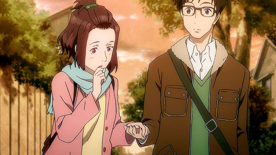 Shinichi e Satomi de Parasyte Casais de Animes