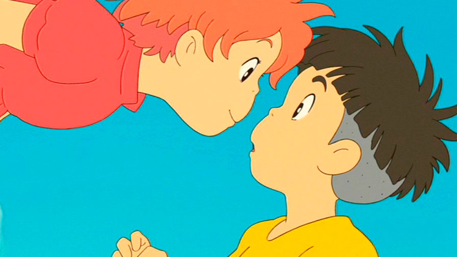 Sousuke e Ponyo de Ponyo casais de animes