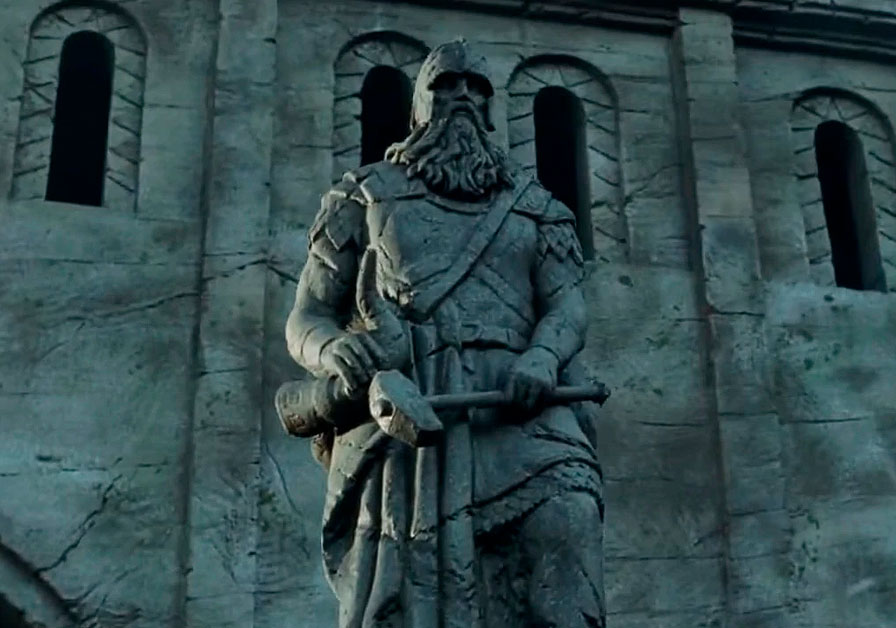 Helm Mão-de-Martelo O Senhor dos Anéis: A Guerra de Rohirrim